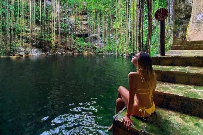 Chichen Itza, Yucatecan Buffet, Cenote Saamal and Valladolid - Cenote Saamal: swim time plus the Mayan buffet right after