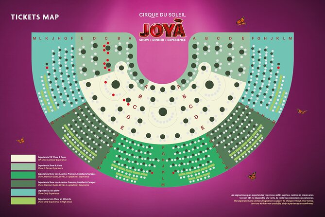 Cirque du Soleil JOYÀ Admission Tickets - Inside JOYÀ: Monarch Butterflies, a Jungle Story, and Live Band Energy