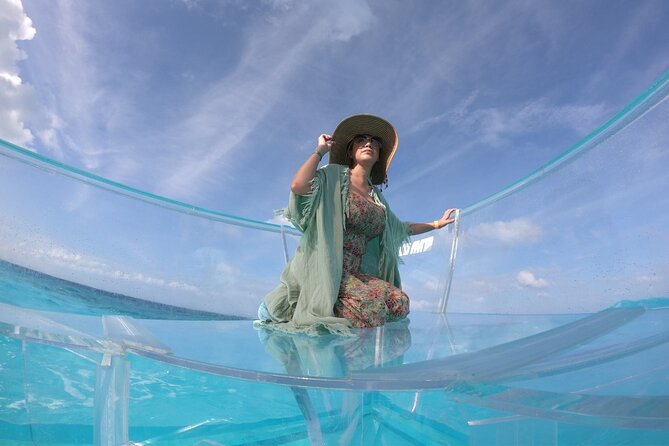 Clear Boat Tour at Cancun Nichupte Lagoon - Nichupte Lagoon from a clear boat: what you actually see