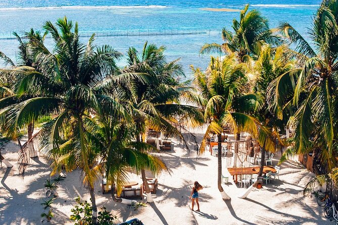 Costa Maya VIP Beach Escape - The beach club plan: sunbeds, showers, restrooms, and WiFi