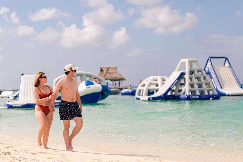 Cozumel: Best Day Pass at San Francisco Fun Beach Club - The beach setup: chairs, umbrellas, pool, and your daily comfort needs