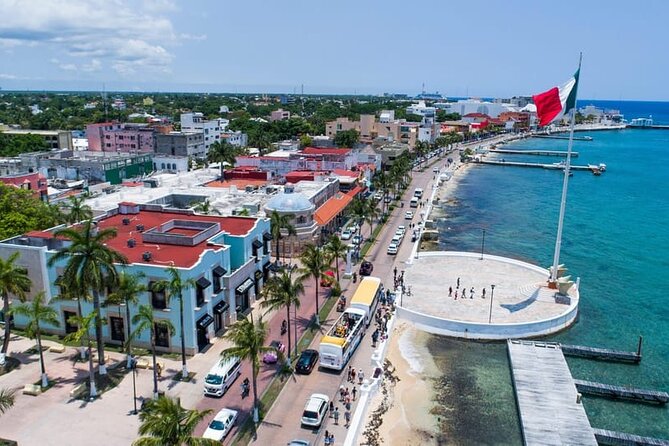 Cozumel In Buggy With Beach Time - Stop 2 at Playa Chen Rio: beach time at a natural wavebreaker