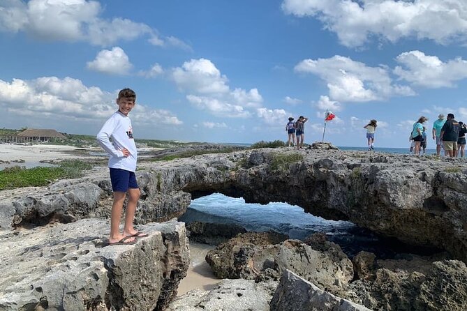 Cozumel In Buggy With Beach Time - Stop 1 in Cozumel’s Monuments Area: culture in a short, clear block