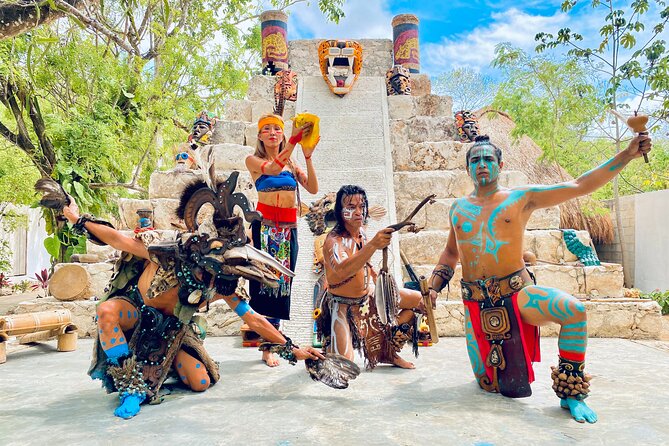 Cozumel Jeep Adventure Natural Cenote & Mayan Experience OTOCH - Otoch Mayan Experience: honey, cacao, tortillas, and real Mayan food