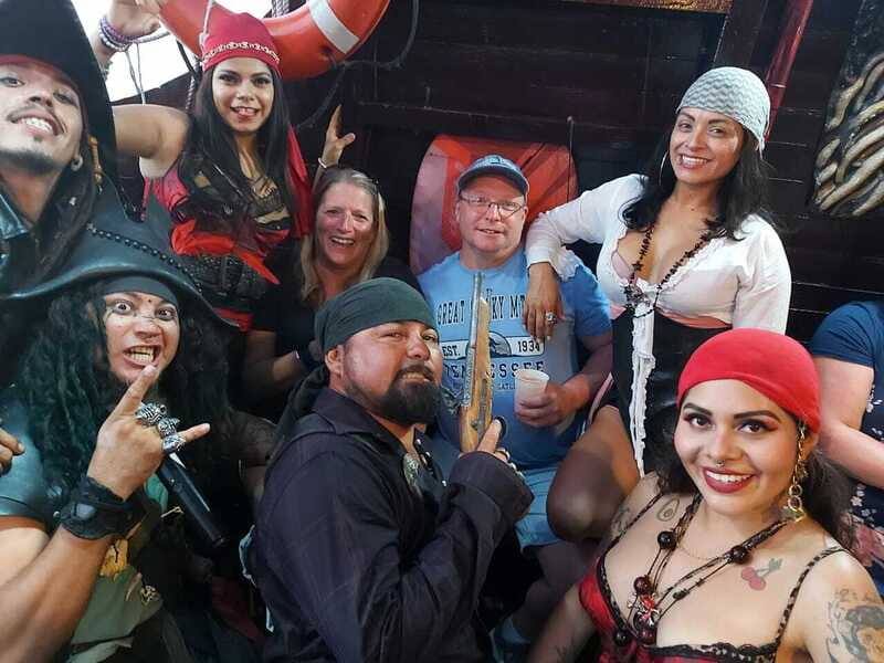 Cozumel: Pirate Ship Cruise with Open Bar, Dinner, and Show - Getting to the ferry pier and what to bring onboard