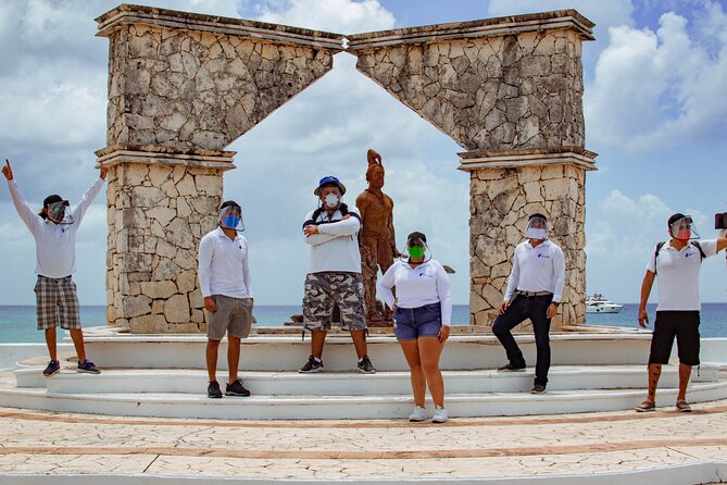 Cozumel Private Jeep Tour with Snorkeling Experience and Lunch - Stop 6: Money Bar Beach Club Lunch and Snorkeling Setup