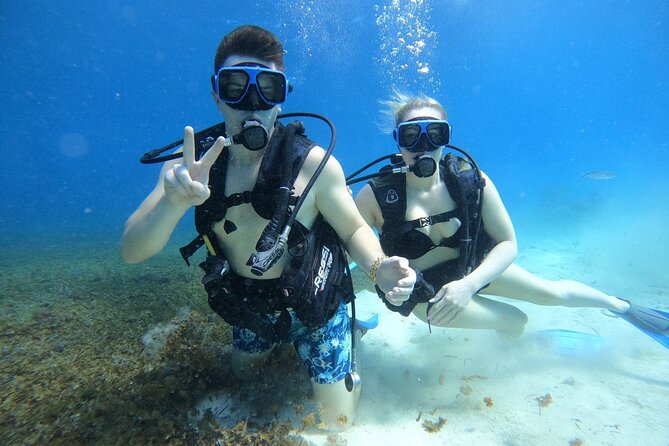 Cozumel Scuba Dive at Chankanaab - Stop 4: Balones of Chankanaab, caves, and the underwater sculptures