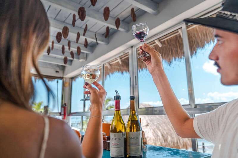 Cozumel: Seaside Chocolate Workshop and Wine Tasting - Tasting chocolate and red wine pairing, where your palate gets feedback