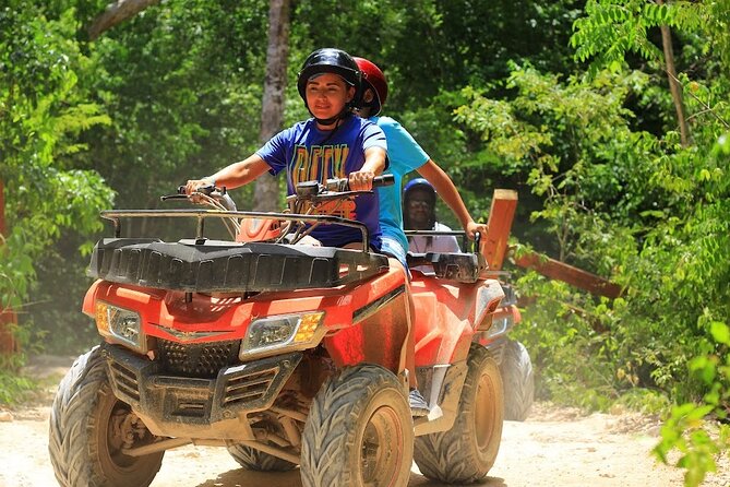 Day Tour with ATV, Zipline and Cenote Adventure from Cancun - Zipline over the canopy and hanging bridges: fun, but read the fit