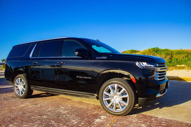 Departure by Luxury Suv from Playa del Carmen to Cancun Airport - Private Luxury SUV From Playa Del Carmen to Cancun Airport