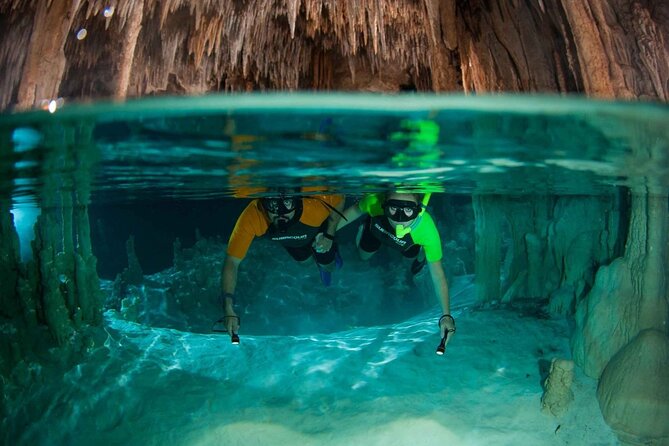 Dive into Tulum: Tour 3 Cenotes, from Riviera Maya - Stop 2: Luna cenote, jungle light and a more atmospheric swim