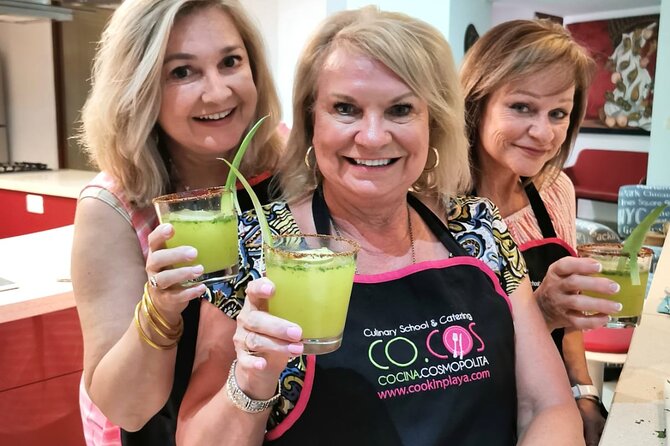 DRINKING SCHOOL: Mexican Cocktail & Appetizer Class - Green ceviche with mango, cucumber, avocado, serrano, citrus, and agave
