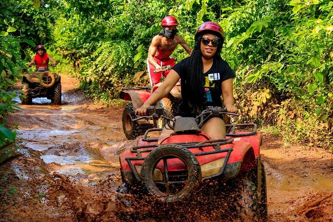 Drive an Atv shared, swim in a Cenote and ziplines in the Cancun - Price vs. experience quality: who gets the best day