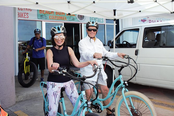 E-Bike City Tour though Cozumel & Taco Tasting Tour - The guide experience: Gris, Chris, Johnny, and Milton stand out