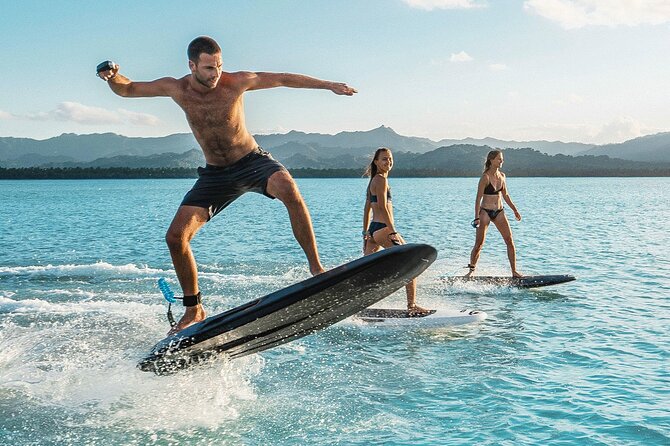 E-Surf Lessons - E-Surfing in Cozumel at Reckless: what you’re signing up for
