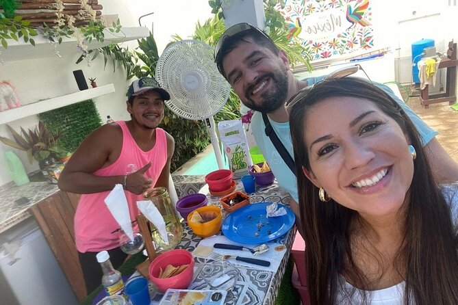Elaboration of tortillas by hand following the Mexican tradition - The Cancun Bonus: Pool Time After Your Taco Lesson