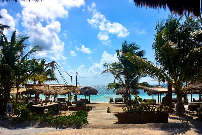 Exclusive Open Bar Experience at Yaya Beach - Getting to Yaya Beach in Mahahual, and the port exit reality