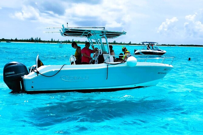 Exclusive Private Boat to El Cielo - Entering the trip at The Money Bar Beach Club