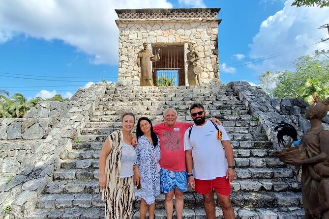 Experience Cozumel Historical Center Mayan and Beach Experience - East coast panoramic tour, color changes you can actually see