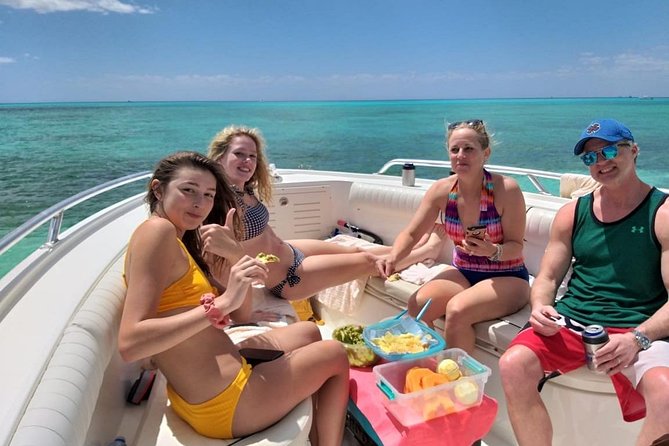 "First Lady" Private Snorkel & El Cielo Sandbar Combo - Playa El Cielo sandbar: starfish time, with a safety-first reality check