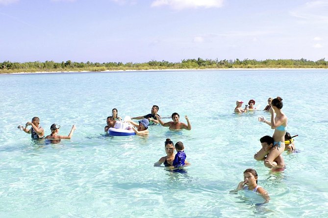 "First Lady" Private Snorkel & El Cielo Sandbar Combo - Reef snorkeling with gear included, and guides who help you see more
