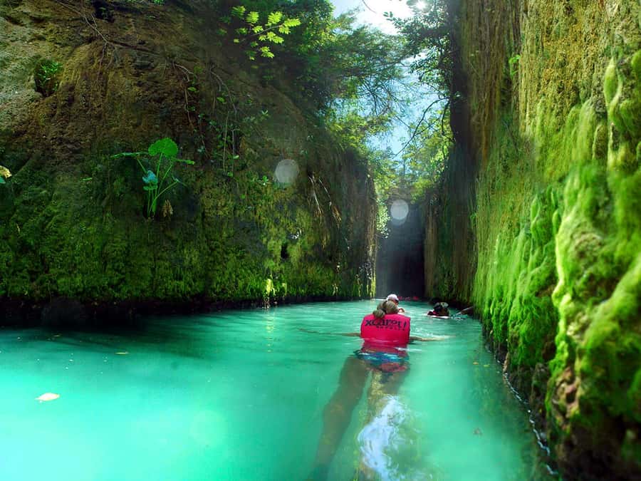 From Cancun: Complete Combo to Xcaret Park! - Xcaret in One Big Day: 13.5 Hours of Water, Wildlife, and Shows