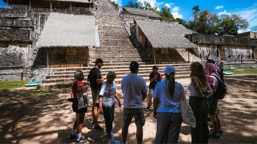 From Cancun: Ek Balam and Cenote Tour with Lunch & Transfer - Getting from Cancun: long coach time, and how to handle it