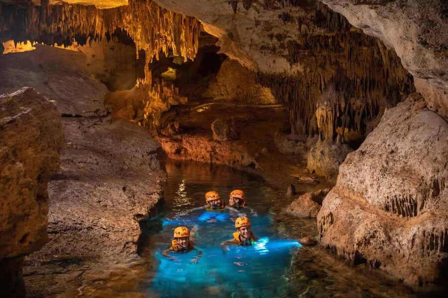 From Cancun: Xplor Park Admission, Full Day - Zip lines through jungle canopy, and the cave-to-cave vibe