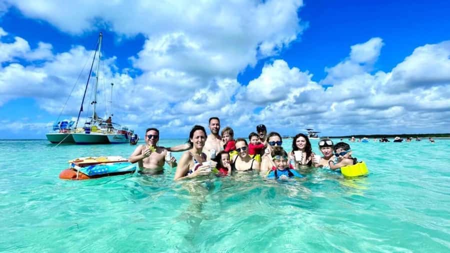 From Cozumel: El Cielo Beach by Catamaran Snorkeling Tour - Getting to Marina Asipona and boarding the Poseidon-style catamaran