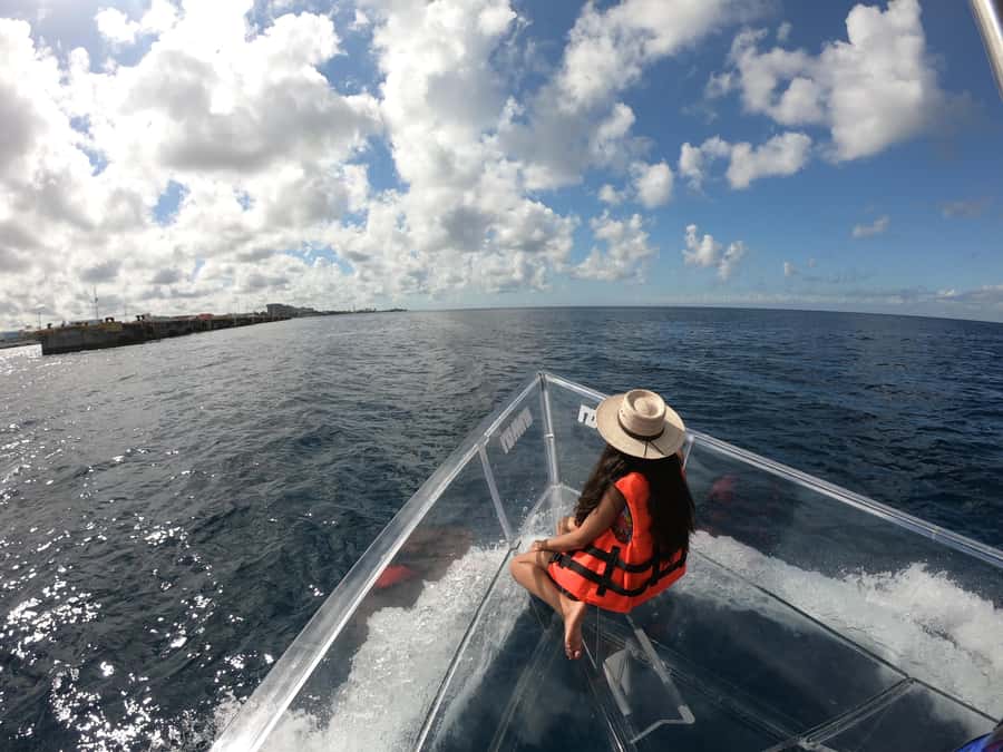 From Cozumel: Invisible Boat Snorkeling Tour - Snorkeling Stop Reality: How Much Water Time You Likely Get