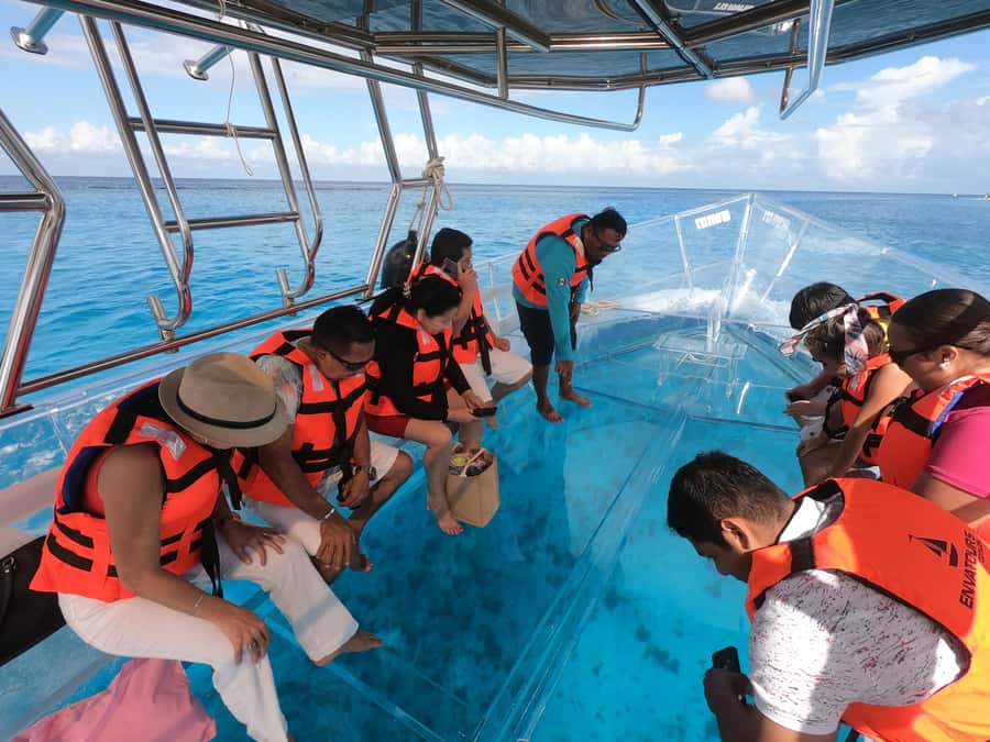 From Cozumel: Invisible Boat Snorkeling Tour - Where You Meet the ClearBoat and How Long to Plan
