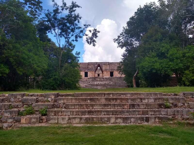 From Merida: Uxmal, Hacienda Yaxcopoil and Cenote with Lunch - Uxmal at a guided pace: what to notice at the Pyramid of Wealth and beyond