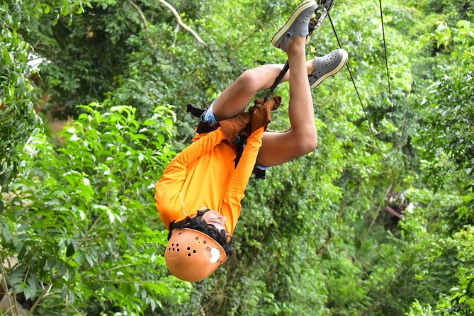 From Playa del Carmen ATV Adventure with Ziplines, Cenote - Zipline circuit: the fun rush, plus why “fast” varies