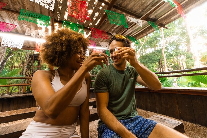 From Playa del Carmen ATV Adventure with Ziplines, Cenote - Transfers, waiting, and the upsell part of the eco-park model