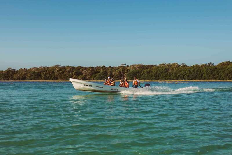 From Riviera Maya: Sian Ka'an Half Day Tour w/ Lunch - Pickup, the 40-minute van ride, and why your meeting spot matters