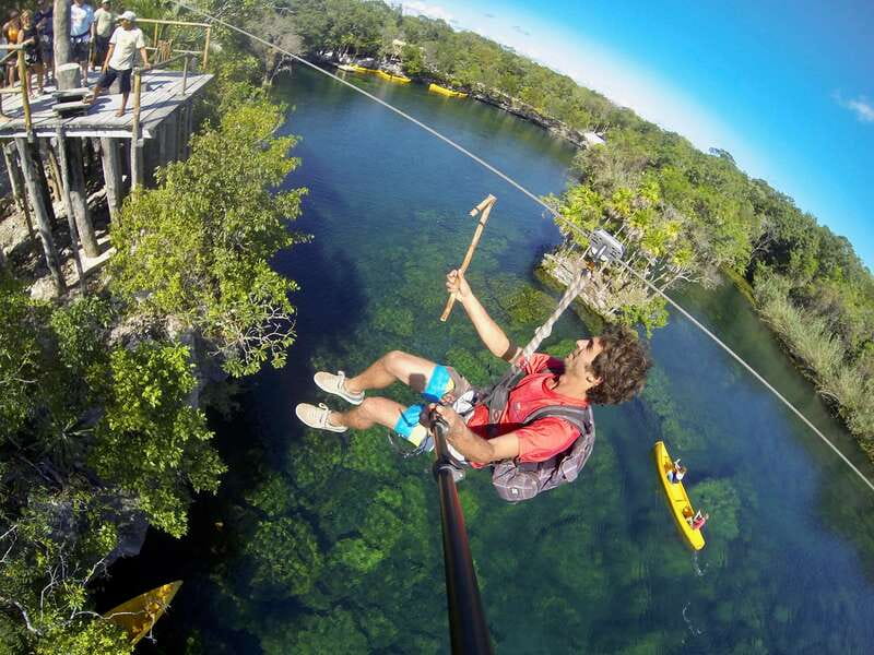 From Tulum: Four-Cenote Adventure - Cenote Azul: snorkeling, underwater life, and the last jungle walk