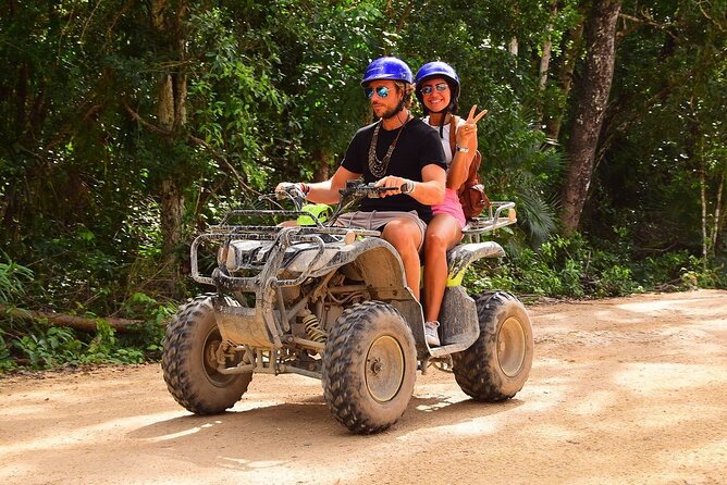 Full Adrenaline Day in Tulum! ATVs, Zipline, Cenote, Rappel, Food - Price and Fees, Including the $30 Conservation Charge