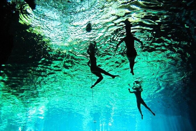 Full Day Adventure: Horses , ATV, Ziplines & Cenote w/Lunch - Cenote swim with snorkel gear: refreshing, not overly stressful