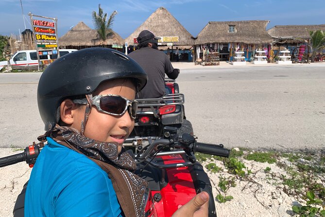 Full Day Private ATV Tour to Tequilera and Mayan Caves - Other-side Cozumel: wild views and wide beach stretches