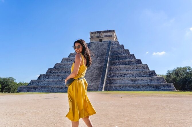 Full Day Tour to Visit Chichen Itza Saamal Cenote and Valladolid - Chichén Itzá: the guided first hour that makes the pyramid make sense