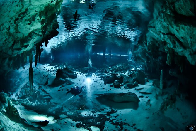 Go for 2 dives in cenote Dos ojos for certified divers - Price and what you actually get for $190