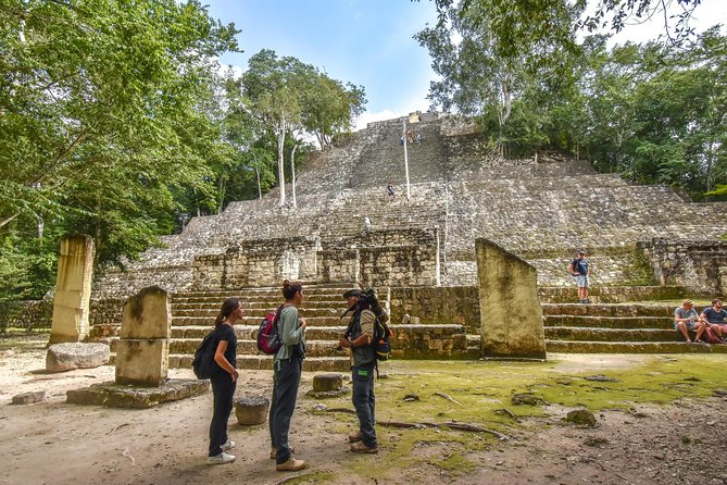 Guided historical tours at the Mayan cities! - Stop 1: Zona Arqueologica de Dzibanché and Kinichna from the pyramid top