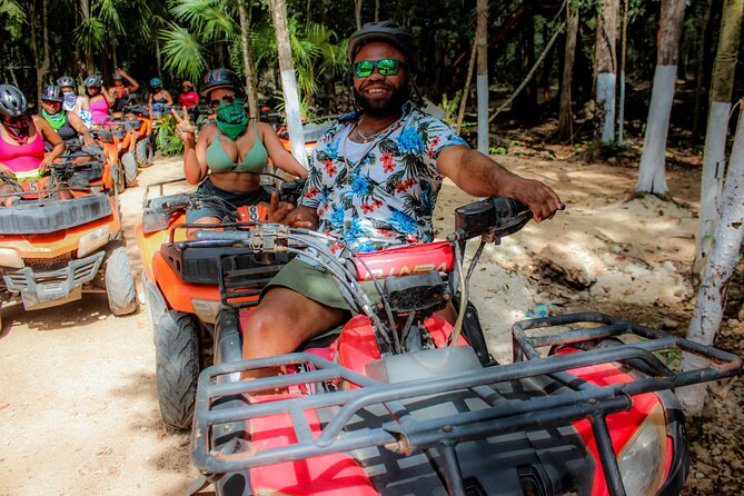 Half Day in Cancun Atvs Ziplines and Cenote Park - A Half Day of Jungle Adrenaline in Cancun (ATVs, Ziplines, Cenote Swim)