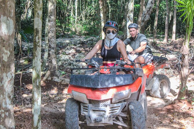 Half Day in Cancun Atvs Ziplines and Cenote Park - The Cenote Swim: Natural Pool, Cave Setting, and Water Prep