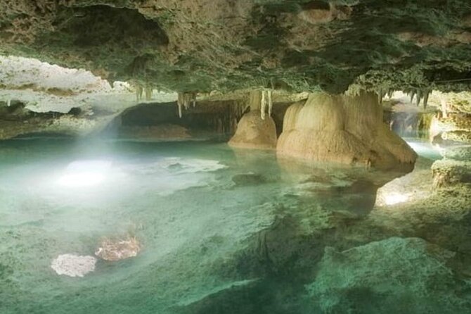 Half Day Semiprivate Snorkeling with Turtles and Majestic Cenote - Getting around: pickup, air-conditioned comfort, and tight timing
