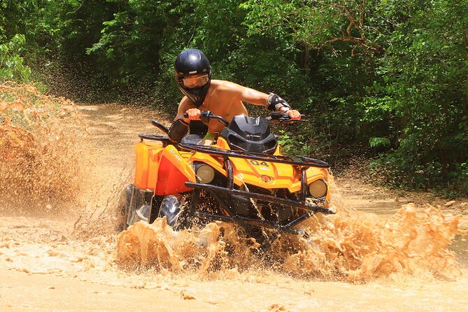 Hidden Cenote Swim & ATV Jungle Adventure with Transportation - Cenote swim: cool water, strict phone rules, and a photo package