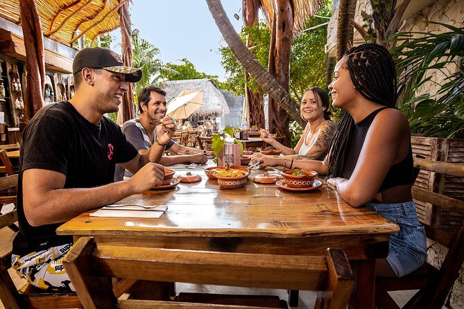 Hidden Cenote Swim & ATV Jungle Adventure with Transportation - Puerto Morelos town stop: snacks, strolling, and local texture