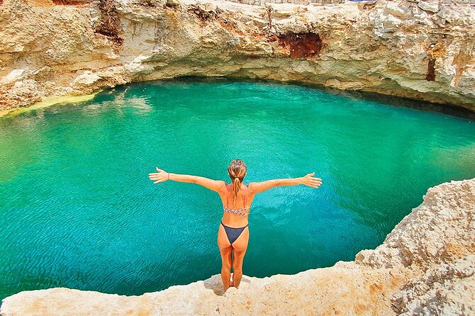 Hidden Cenote Swim & ATV Jungle Adventure with Transportation - The Can-Am 4x4 ride: fun, fast, and gear-on safety