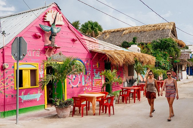 Holbox island: Boat tour & golf cart ride, Lunch and open bar - Holbox by golf cart: fun transportation, not a theme park