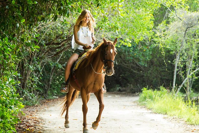Horseback Riding + ATV + Cenote + Zip-Line from Cancun and Playa del Carmen - Horseback Riding: What the Ride Feels Like